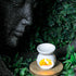 White Oval Ceramic Oil Diffuser Fragrance Humidifier